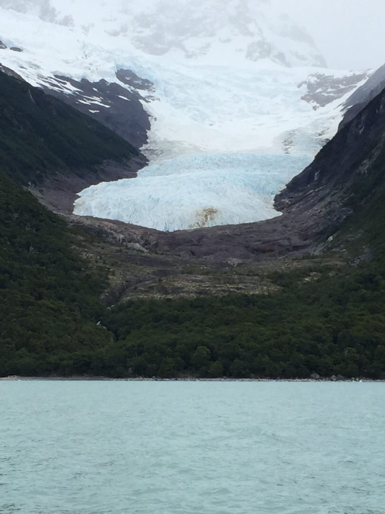 Ice, rock and water at glacier. Copyright © 2015 reserved to photographer. Contact mapandfamily.com