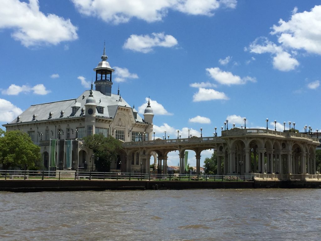 Argentina family holiday. Ornate museum of art in Tigre. Copyright©2015 reserved to photographer. Contact mapandfamily.com