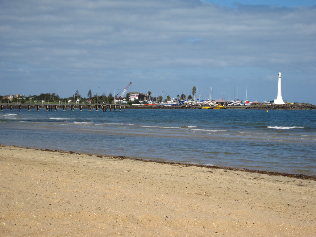 St Kilda beach Melbourne photo