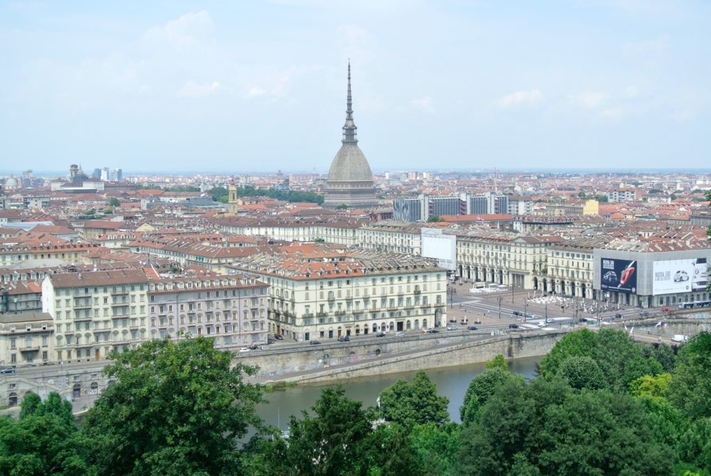 Family road trip in the Italian Lakes Turin view and Mole. Copyright©2016 reserved to photographer. Via mapandfamily.com