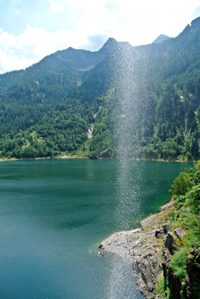 Italy Lakes Antrona waterfall. Copyright©2016 reserved to photographer via mapandfamily.com