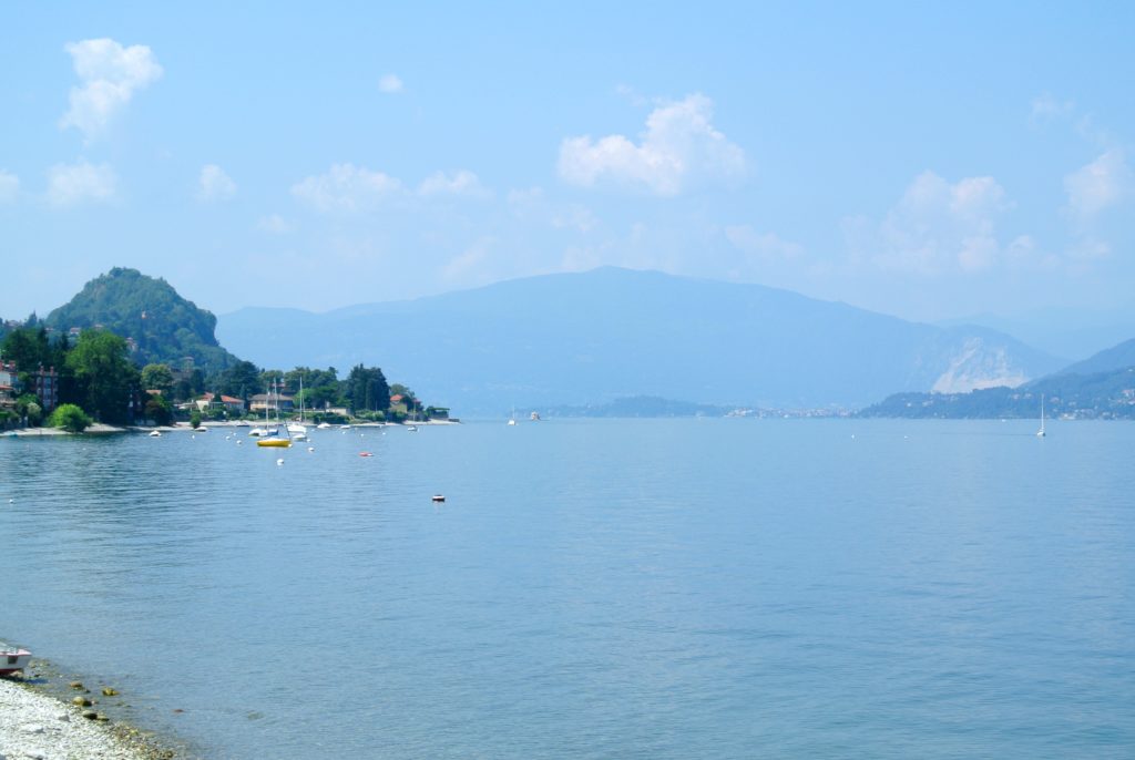 Family trip Italian Lakes Maggiore view of water Copyright©2016 reserved to photographer. Via mapandfamily.com