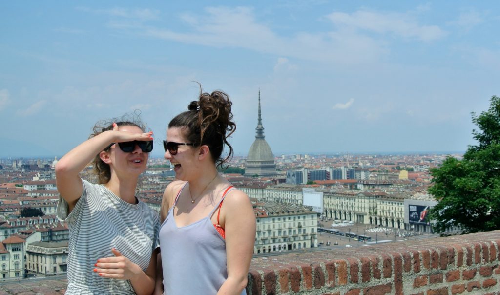 Family holiday Italian Lakes Turin viewing point Copyright©2016 reserved to photographer. Via mapandfamily.com