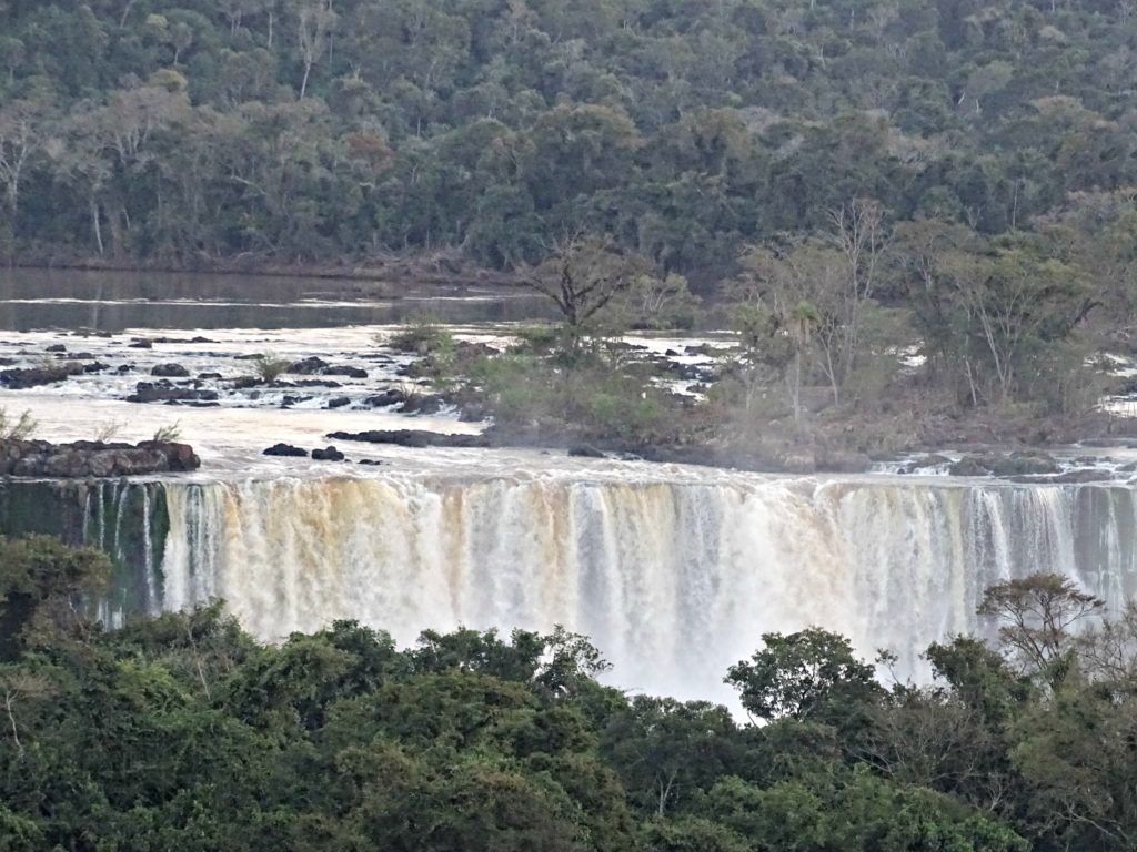 Family holiday Iguacu falls, view in Brazil park. Copyright©2016 reserved to photographer via mapandfamily.com