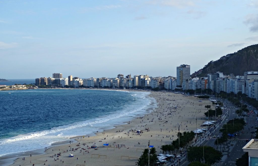 Two days in Rio with family Copacabana evening Copyright©2016 reserved to photographer via mapandfamily.com