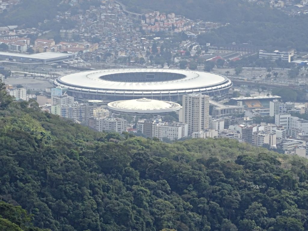 Rio with family Maracana from Corcovado Copyright©2016 reserved to photographer via mapandfamily.com