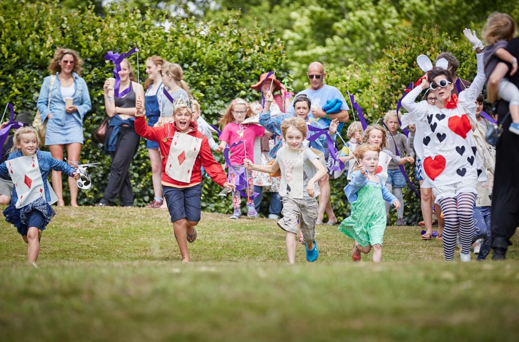 Alice in Wonderland Treasure Hunt at Port Eliot copyright©Michael Bowles