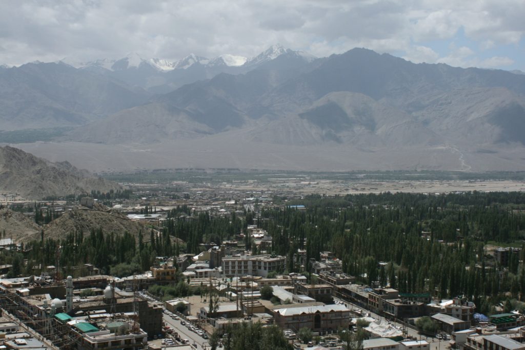 Ladakh family trip view to mountains from Leh Copyright©2017 reserved to photographer via mapandfamily.com 