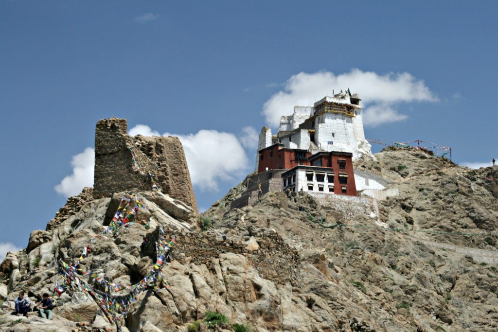 Places to visit in Ladakh: ruins at Bazgo. Copyright©2017 reserved to photographer via mapandfamily.com