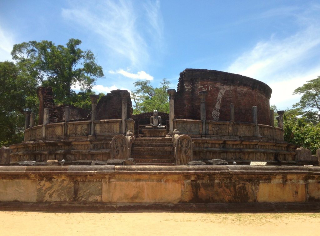 Places to visit in Sri Lanka ruined city of Polonarruwa Copyright©2017 reserved to photographer via mapandfamily.com 