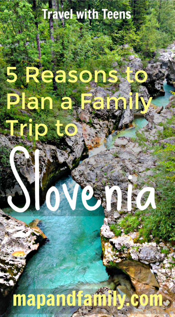 Family holidays to Slovenia: walking and biking in Triglav national park, Slovenia caves and castles, day trip to Lake Bled mapandfamily.com 