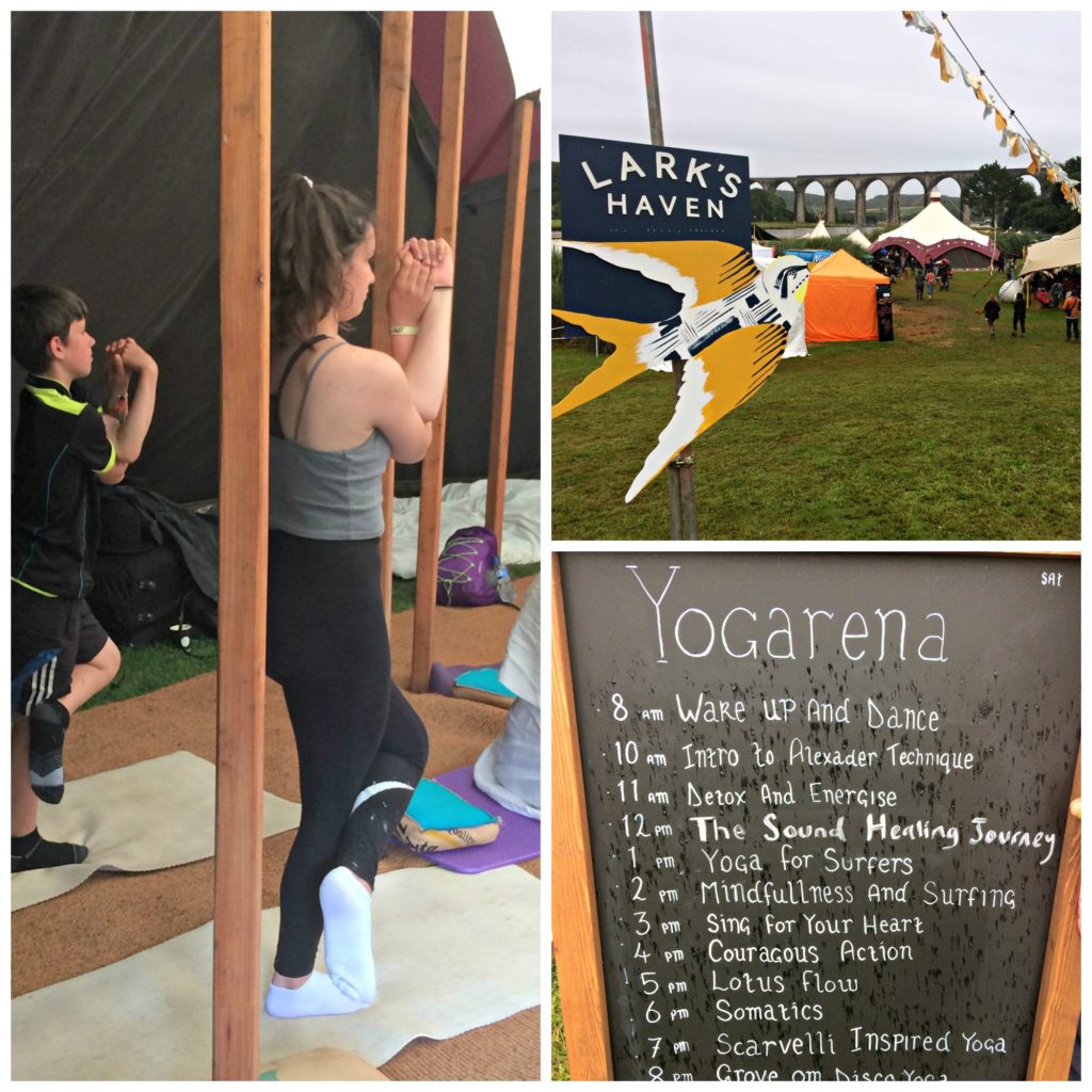 Yoga at Port Eliot Festival 2017. Copyright ©2017 reserved to photographer via mapandfamily.com 