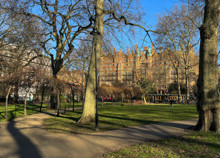 Russell Square London: garden, hotels + cafes to know